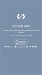 Mobile Screenshot of koderapp.com